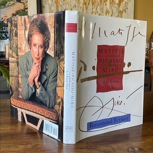 Matisse Picasso Miro As I Knew Them by Rosamond Bernier Hardcover Book